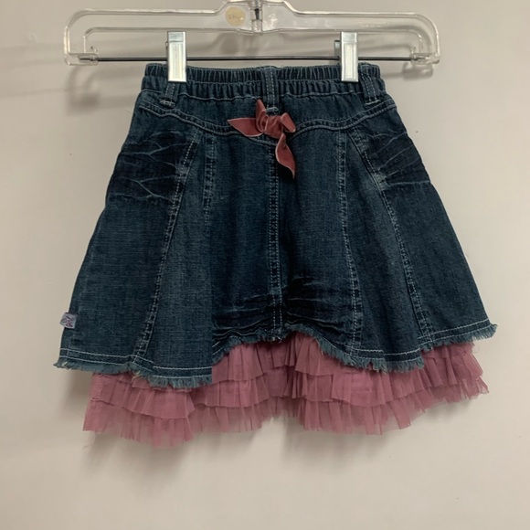 Red Sound Baby Bow Skirt - Picture 4 of 7